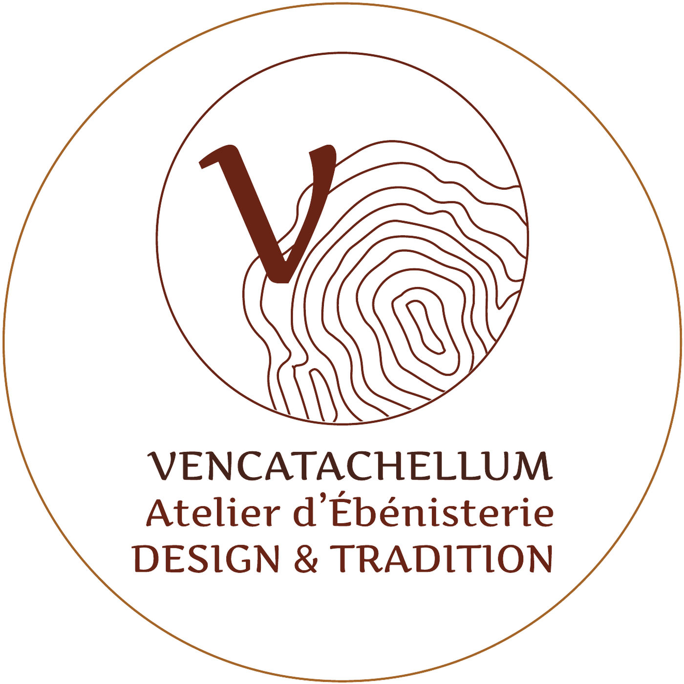 Estampille Vencatachellum, version au trait
